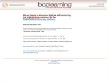 Tablet Screenshot of bcplearning.com